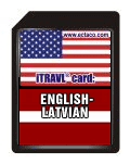 SD card English-Latvian ELv500T