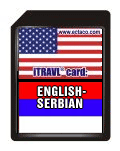 2GB SD Card English-Serbian iTRAVL NTL-2Se